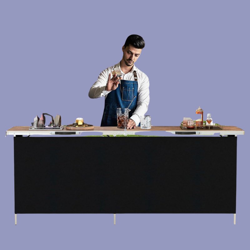 Folding Bar & Refreshment Stand