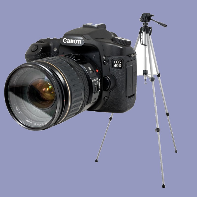 Canon 40D Camera with Tripod